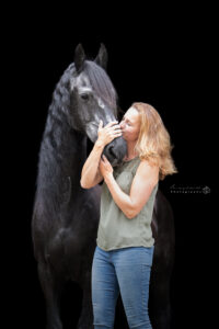 Blackfoto-mens&paard